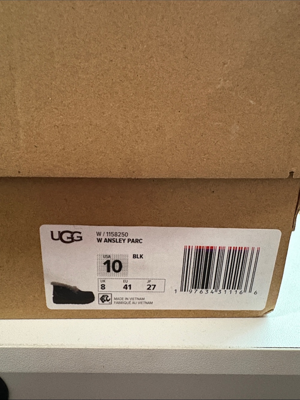 UGG W Ansley Parc Mules - Black